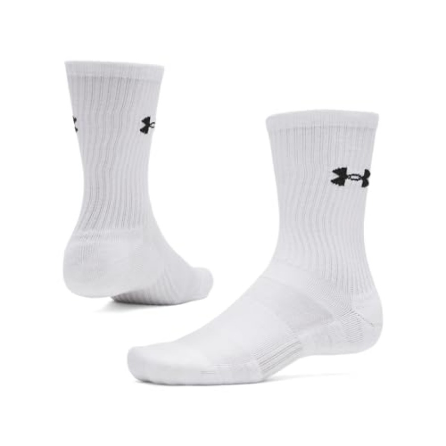 Cotton Crew Sock Pack - Unisex Performance Cotton Crew Socks 3