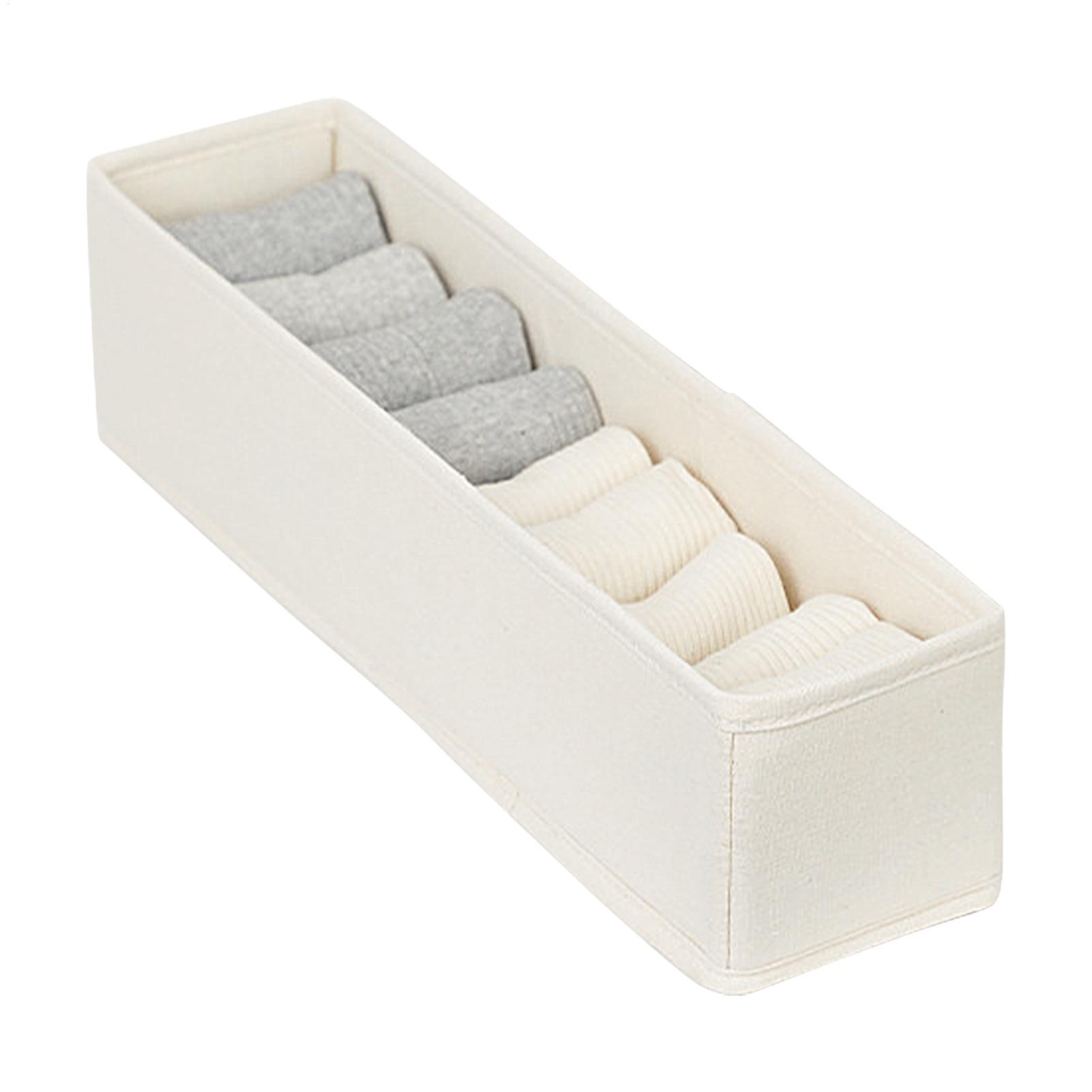 Sock Organizer Tray - Underwear Organizer Storage Box Drawer Fabric