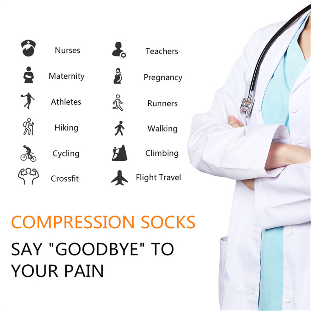 5 Pair/Pack Compression Socks  – Compression Sock Medical recenzja i cena