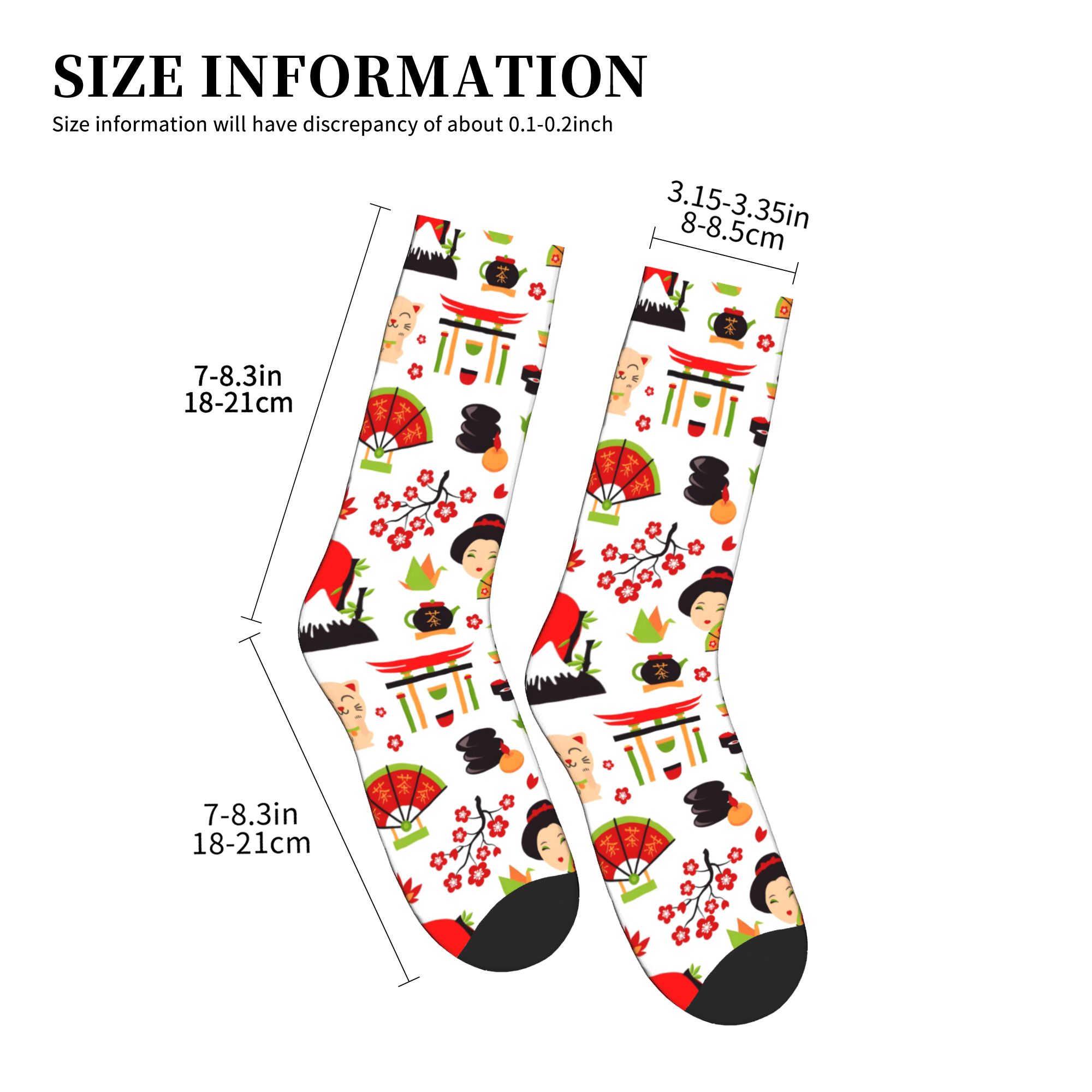 Cool Men's White Japanese Geis – Dress Sock Men recenzja i cena