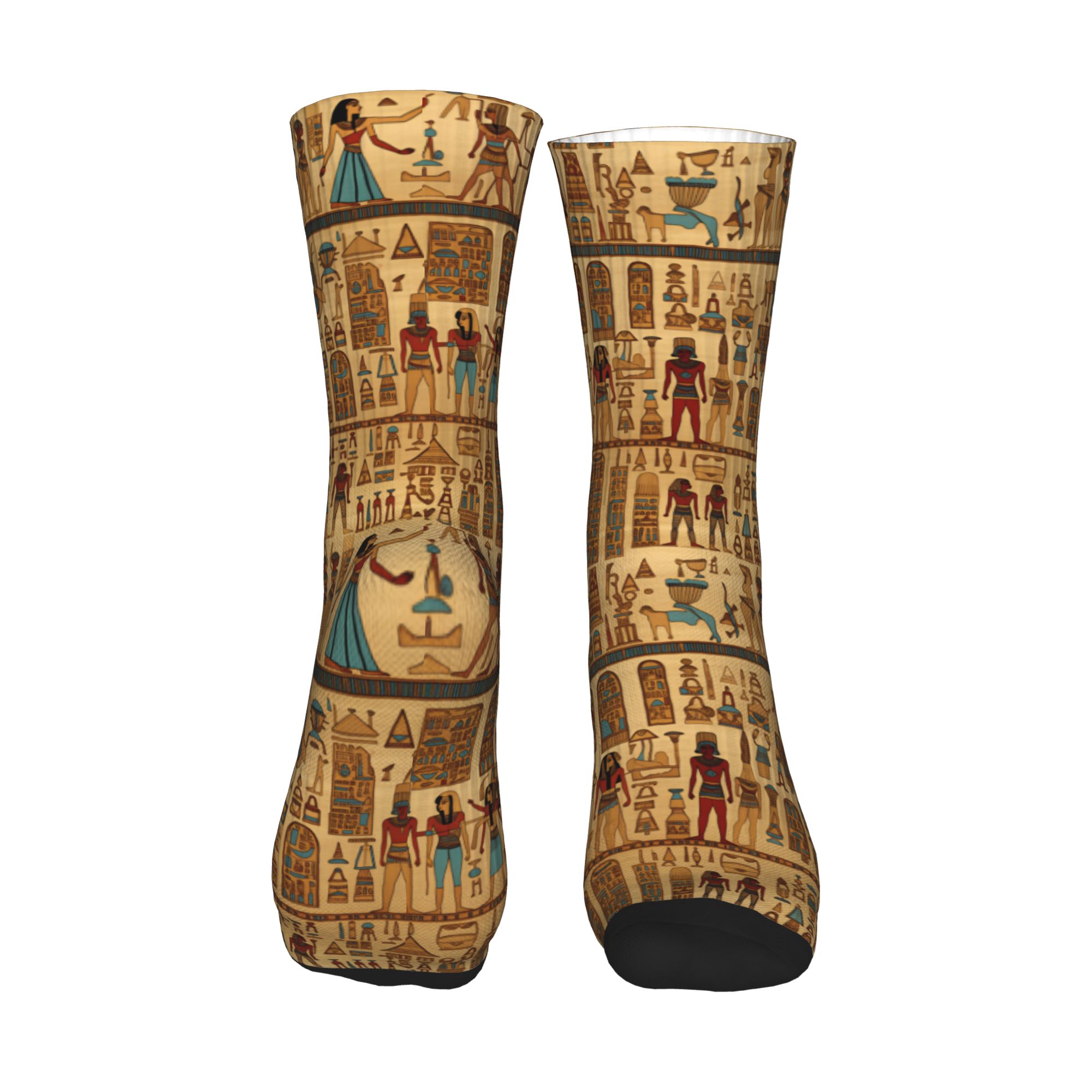 Kawaii Men's Egyptian Gods And – Dress Sock Men recenzja i cena