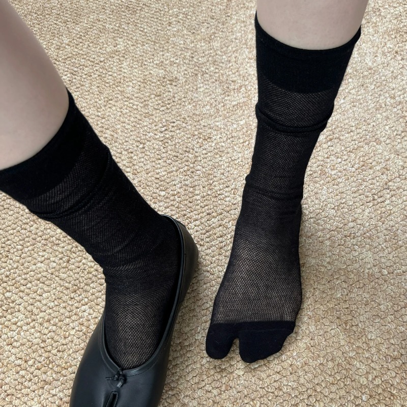 White Split Toe Socks for Wome – Toe Sock Split recenzja i cena