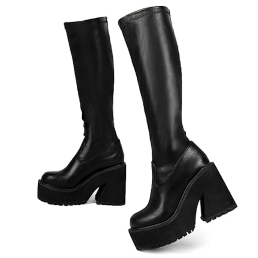 AMINUGAL Womens Elastic Knee H – Knee High Sock Women recenzja i cena