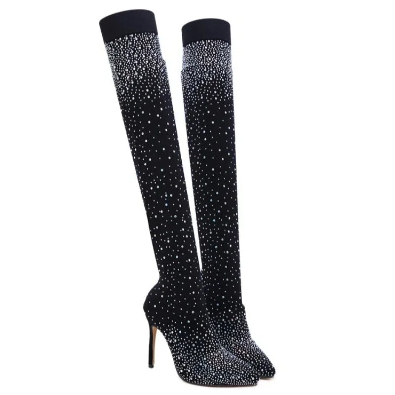 Sexy Over-the-Knee Boots for W – Knee High Sock Women recenzja i cena