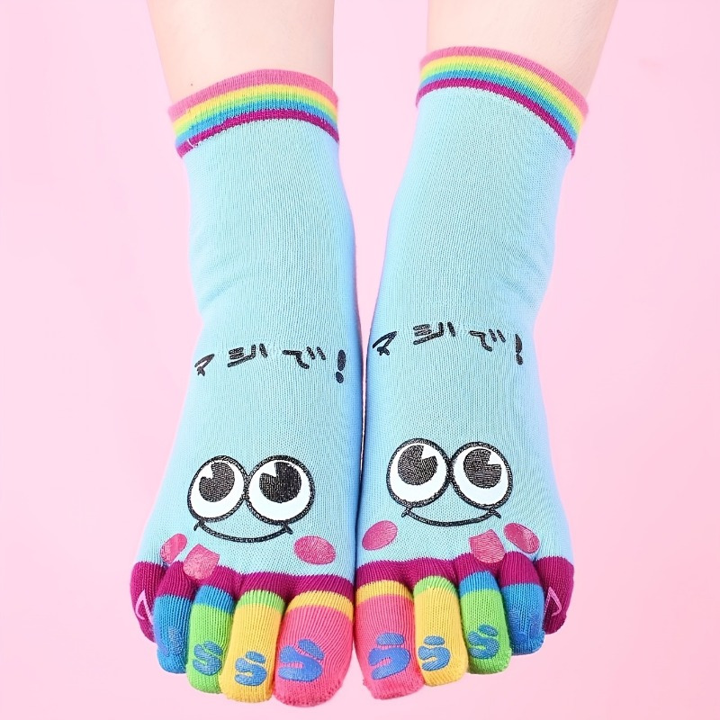 3pairs//Cartoon printed toe so – Toe Sock Split recenzja i cena