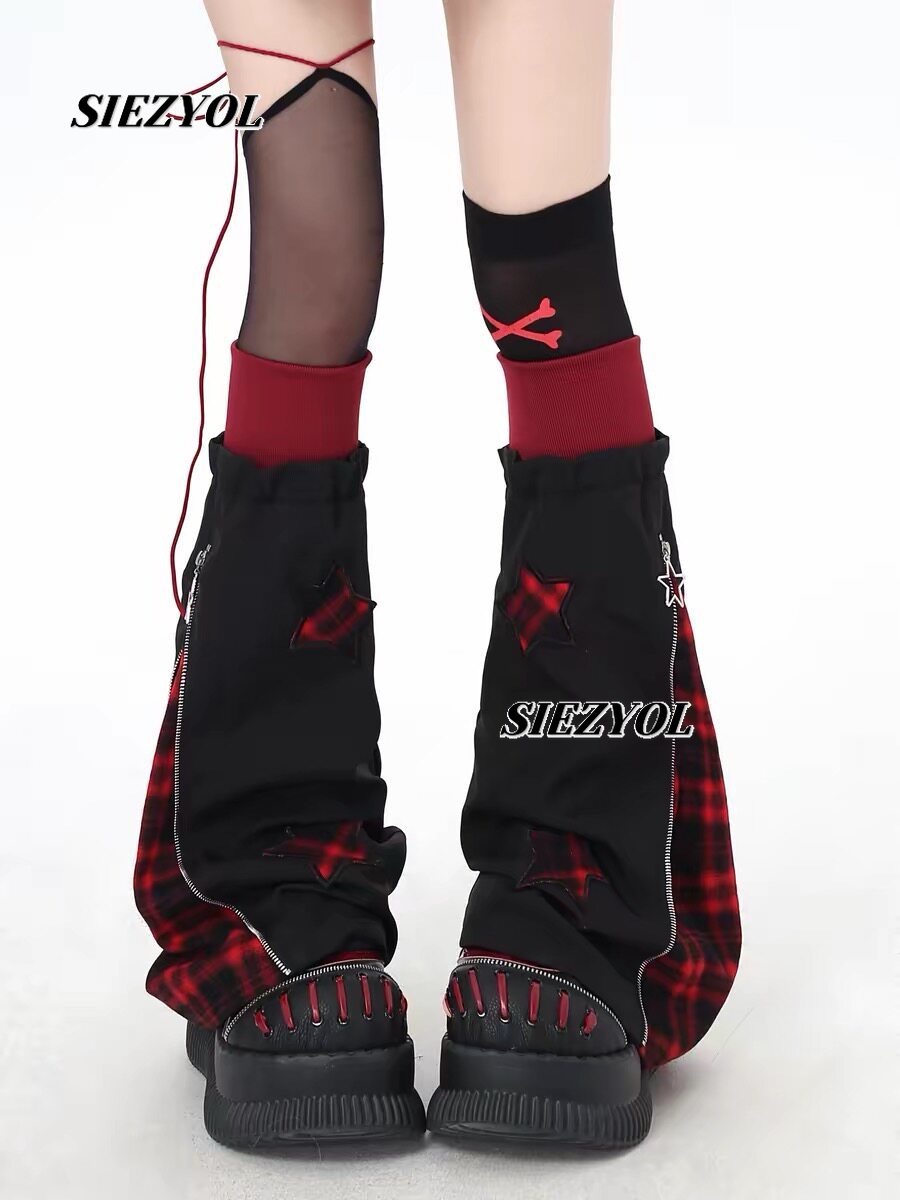 Original Plaid Leg Warmers 202 – Boot Sock Slouchy recenzja i cena