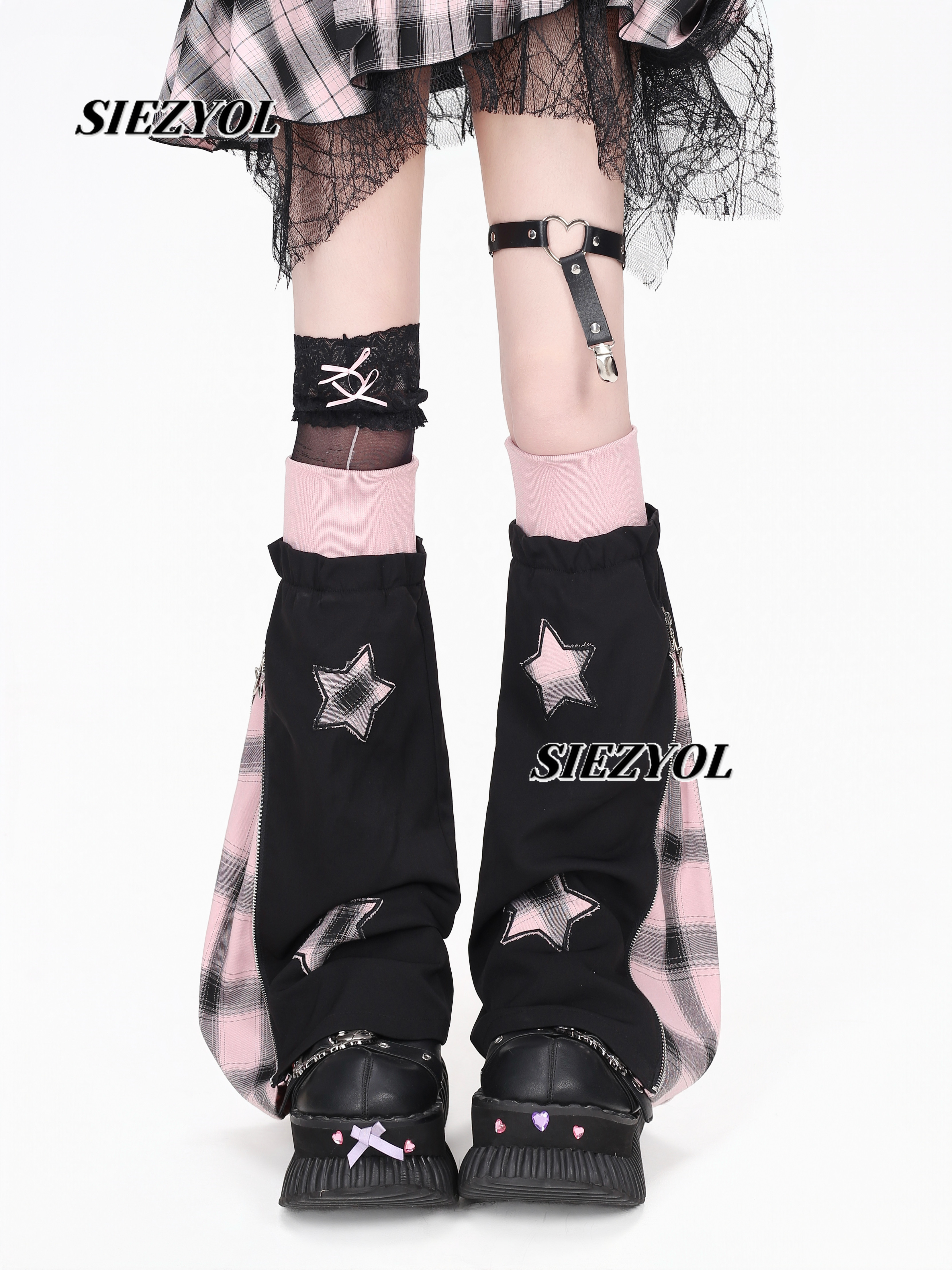 Original Plaid Leg Warmers 202 – Boot Sock Slouchy recenzja i cena