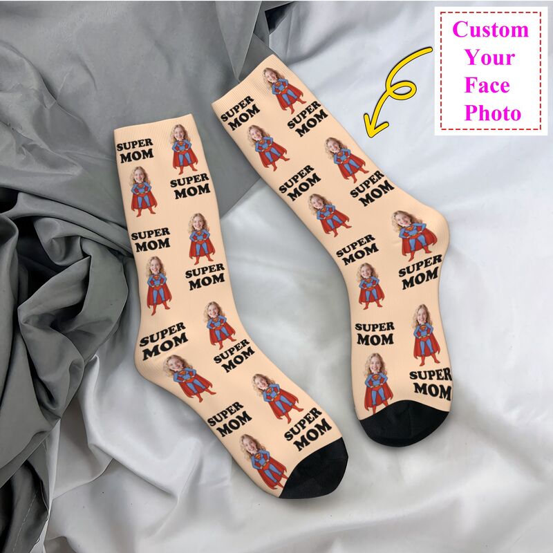 Super Mom Custom Mens Crew Soc – Dress Sock Men recenzja i cena