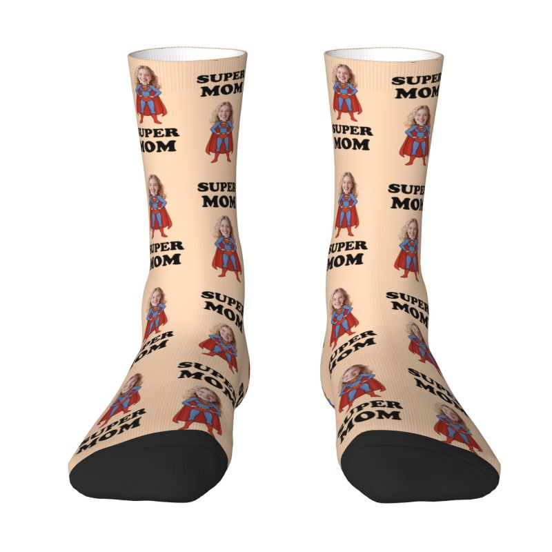 Super Mom Custom Mens Crew Soc – Dress Sock Men recenzja i cena