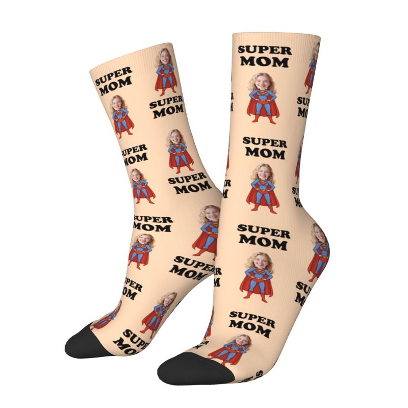Super Mom Custom Mens Crew Soc – Dress Sock Men recenzja i cena