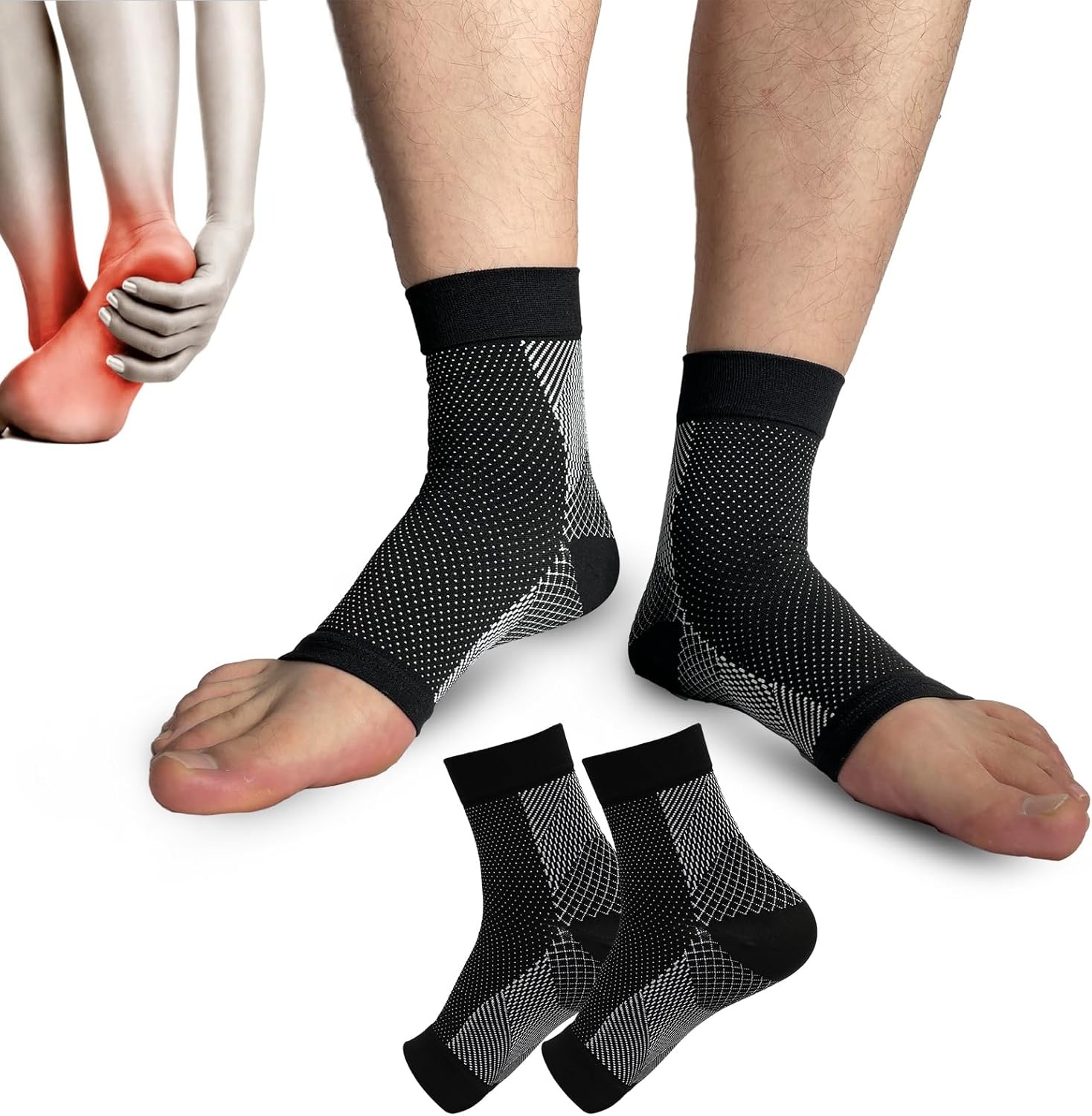 1pair Neuropathy Socks, Ankle  – Ankle Brace Sock recenzja i cena