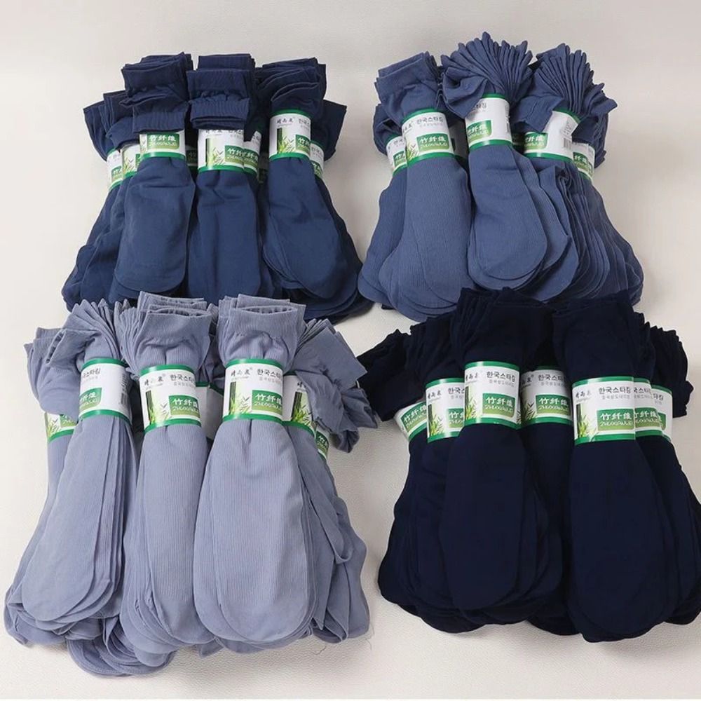 10pairs New Breathable Men Ice – Silk Sock Bamboo recenzja i cena