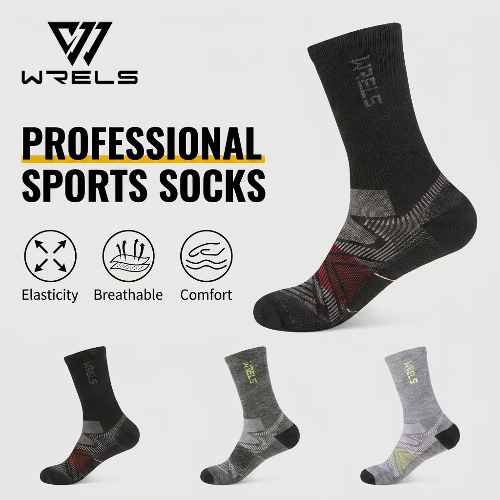 WRELS 1/2/3 Pairs Merino Wool  – Wool Hiking Sock recenzja i cena