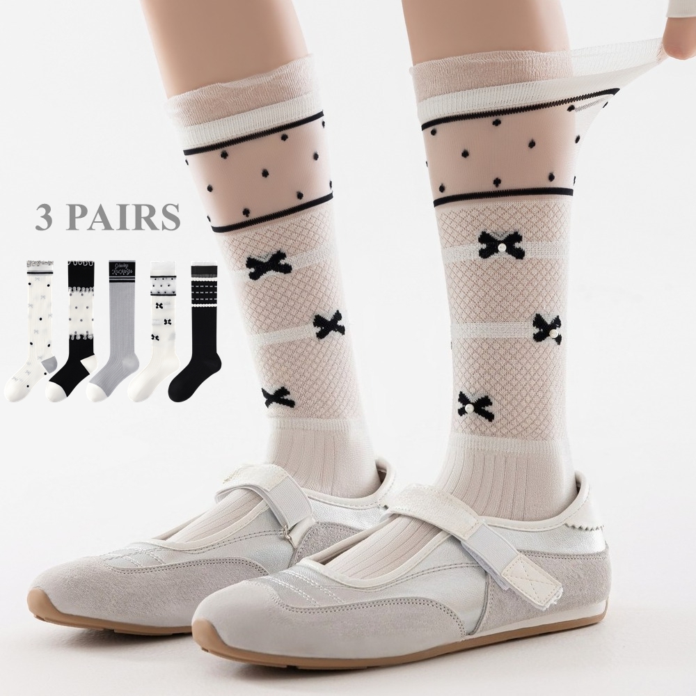 3 Pairs Cute Women's Socks Sum – Silk Sock Bamboo recenzja i cena