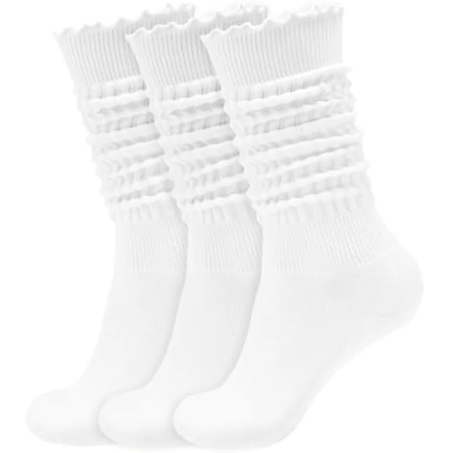 Women's Ruffle Slouchy Socks 3 – Boot Sock Slouchy recenzja i cena