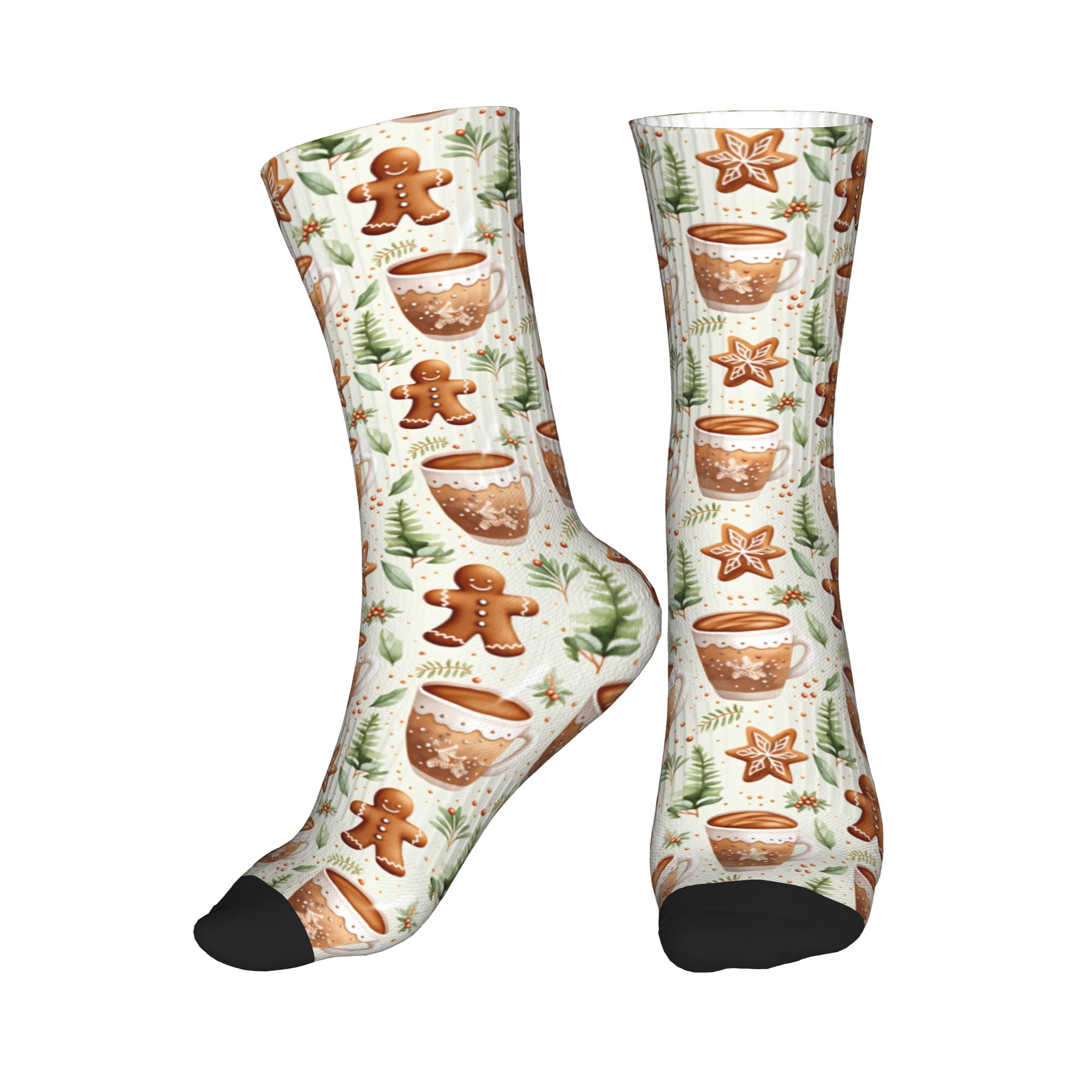 Christmas Gingerbread Man Hot  – Dress Sock Men recenzja i cena