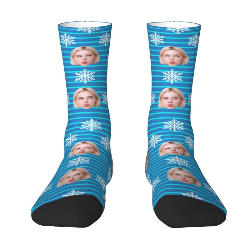 Christmas Face Photo Personali – Dress Sock Men recenzja i cena