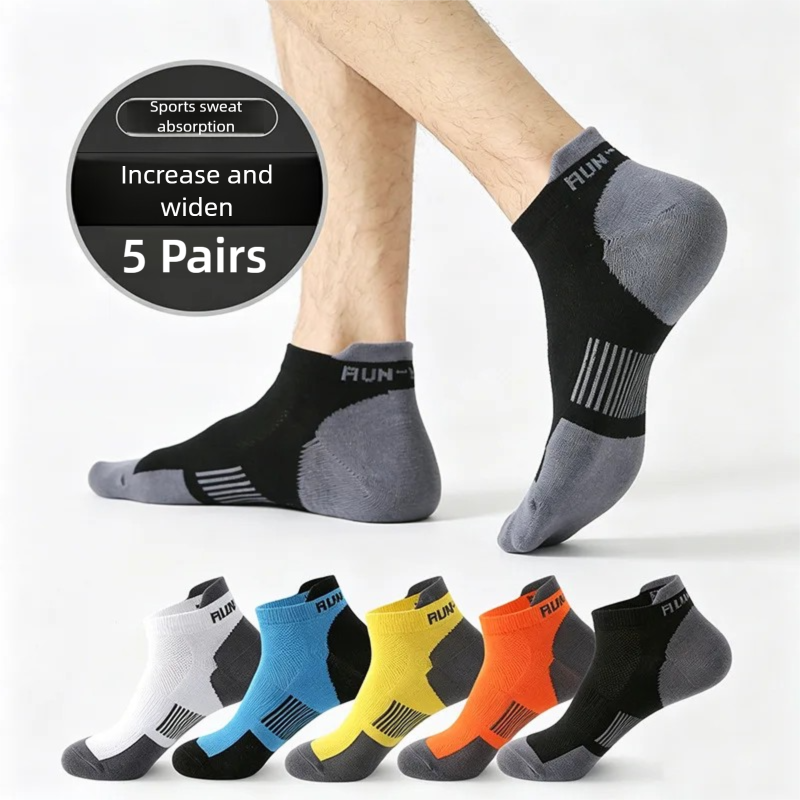 5Pairs Plus Size Thin No Show  – No Show Sock Women recenzja i cena