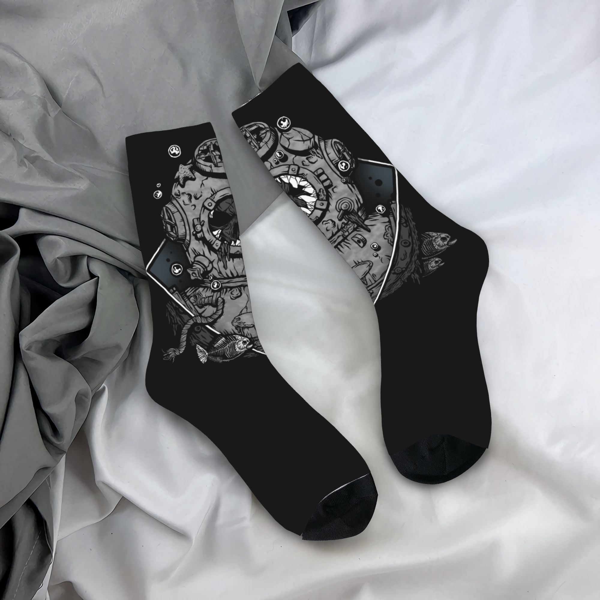 Custom Funny Mens Scuba Diving – Dress Sock Men recenzja i cena