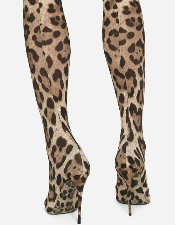 Sexy Leopard Over-the-Knee Str – Knee High Sock Women recenzja i cena