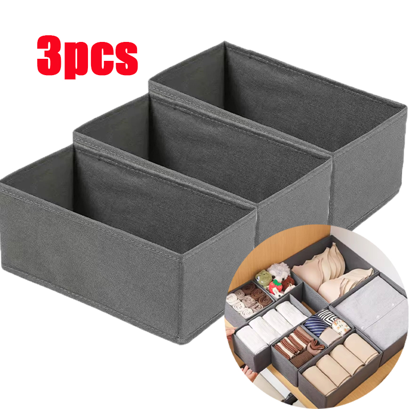 3PC Fabric Underwear Storage B – Sock Organizer Tray recenzja i cena