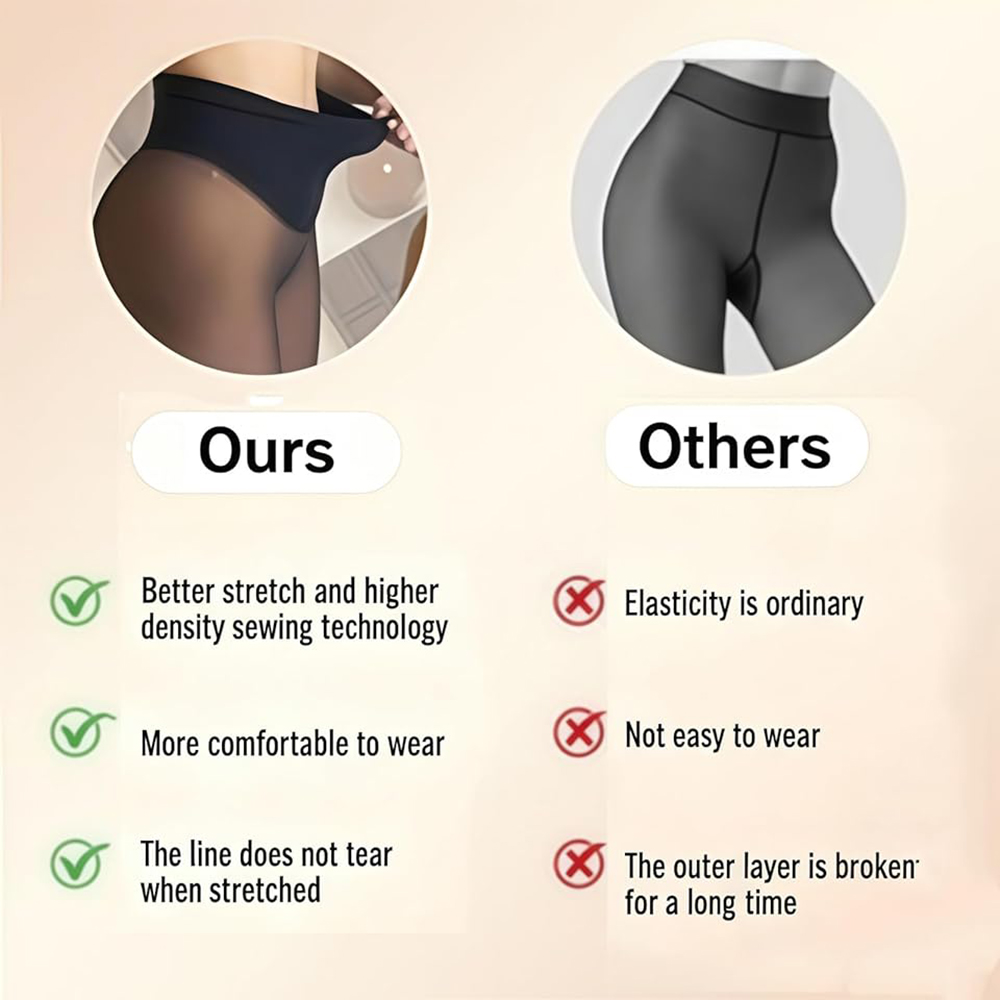 One Seam Fleece Lined Tights W – Tights Pantyhose Sheer recenzja i cena