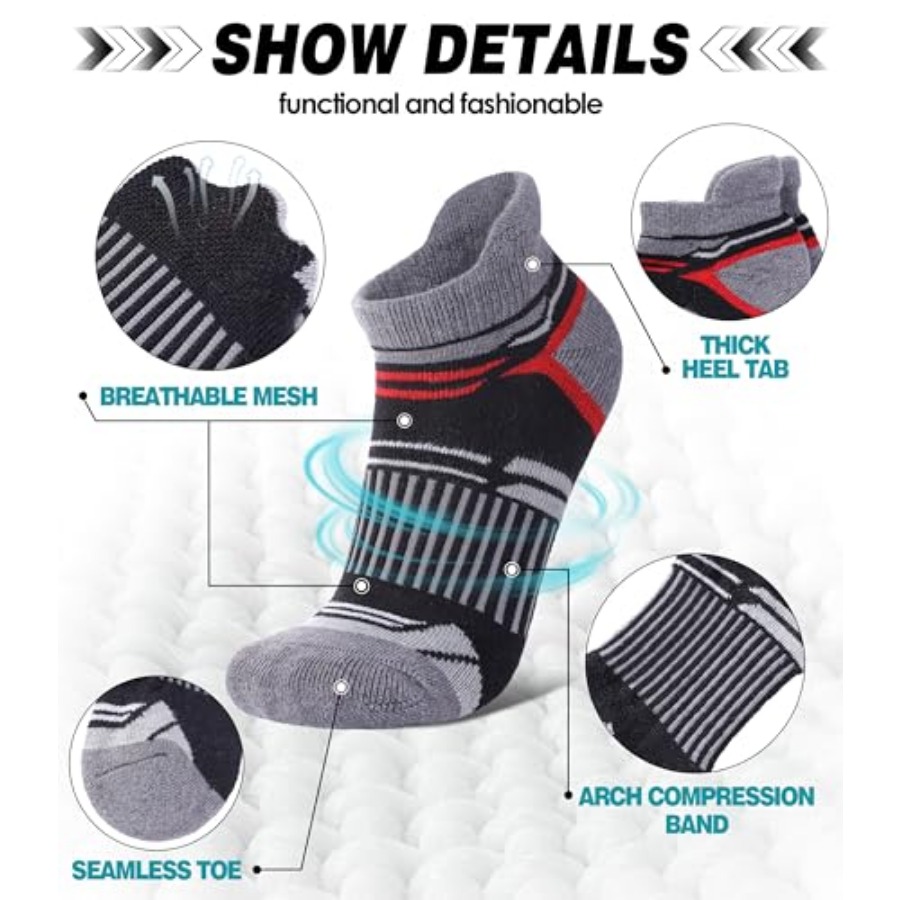 LANLEO Merino Wool Ankle Runni – Wool Hiking Sock recenzja i cena
