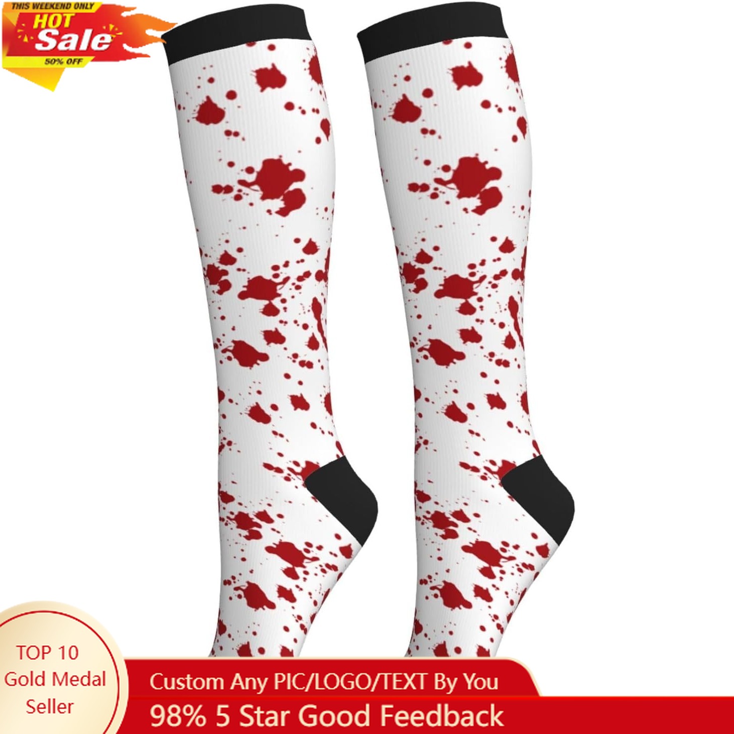 Compression Socks Calf Knee Hi – Knee High Sock Women recenzja i cena