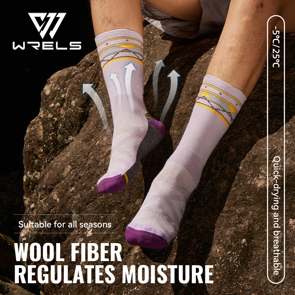 WRELS 1/2/3 Pairs Merino Wool  – Wool Hiking Sock recenzja i cena