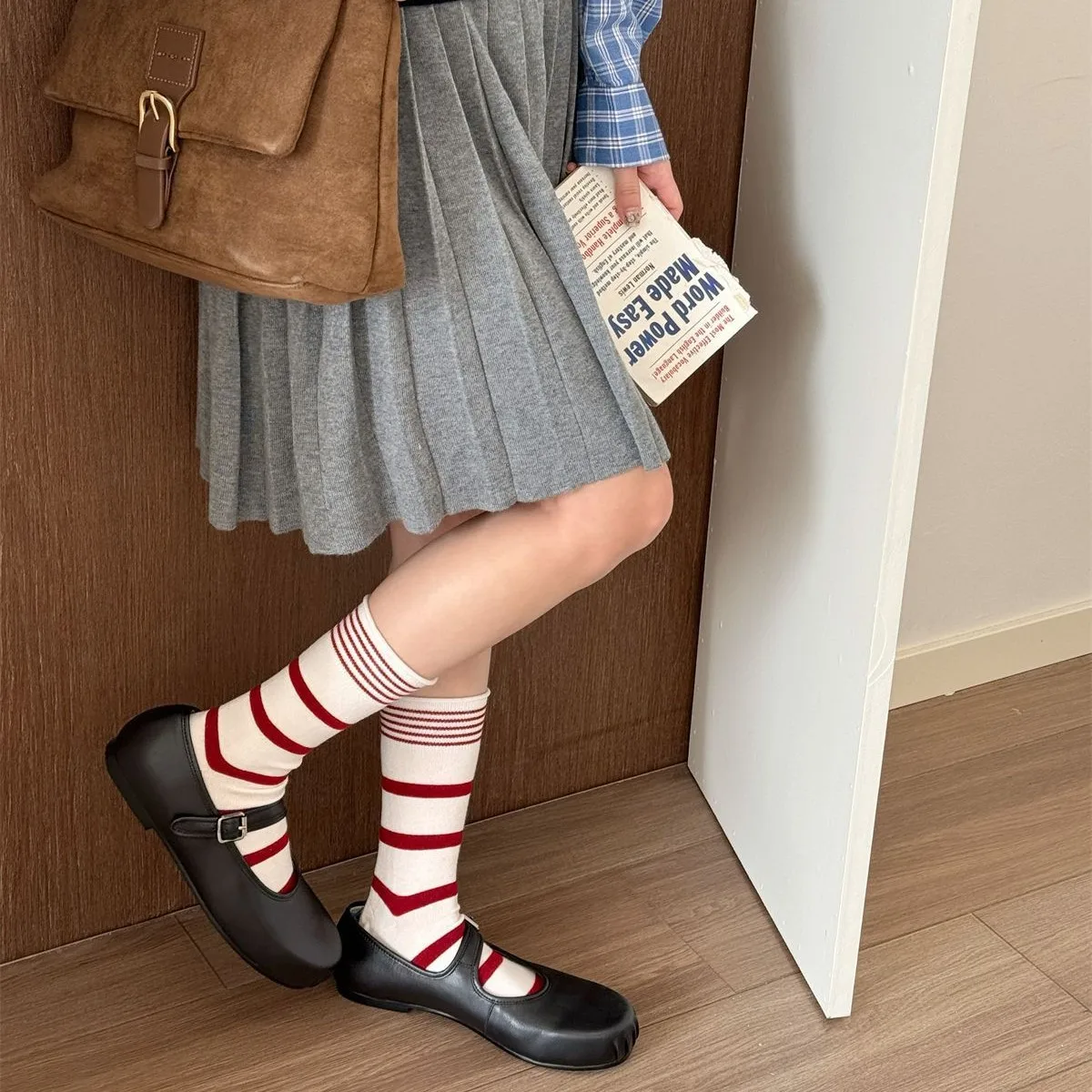 Korean Winter Striped Wool Sil – Silk Sock Bamboo recenzja i cena