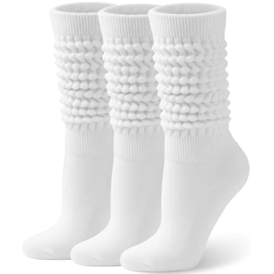 3Pairs Slouchy Socks for Women – Boot Sock Slouchy recenzja i cena