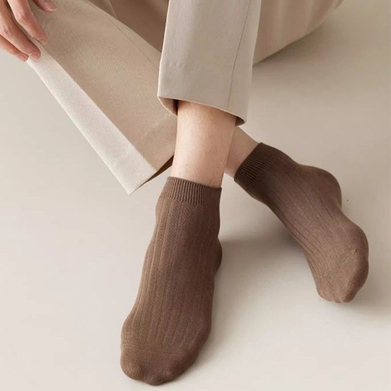 5Pairs Men's Simple Crew Socks – Ankle Sock Low Cut recenzja i cena