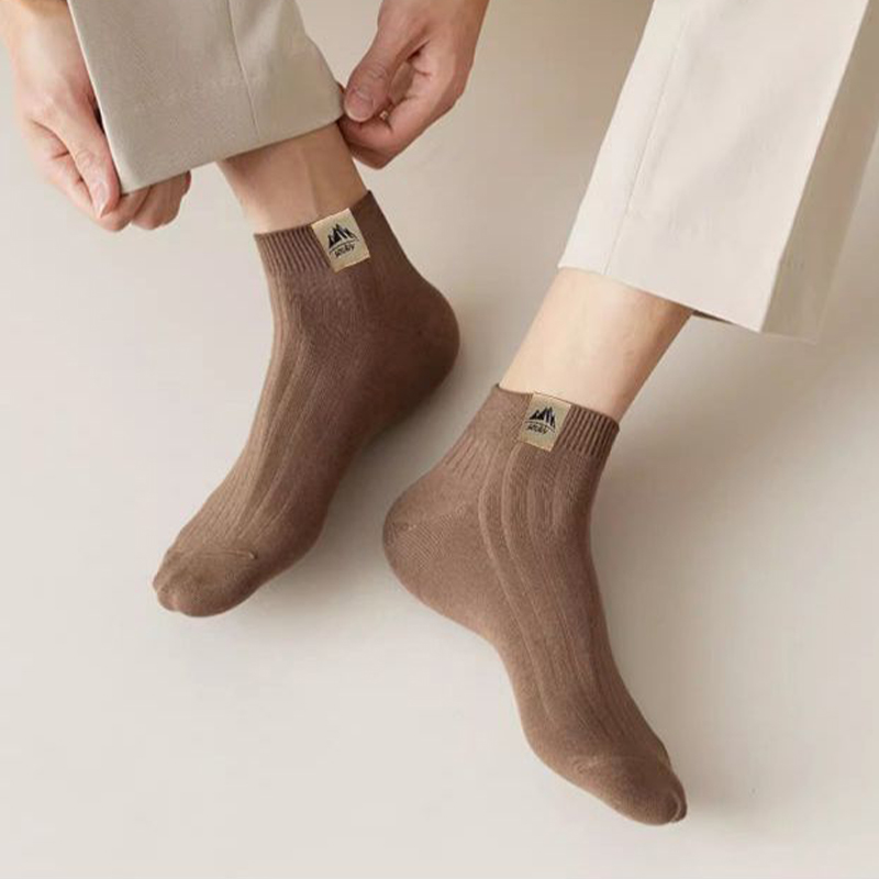 5Pairs Men's Simple Crew Socks – Ankle Sock Low Cut recenzja i cena