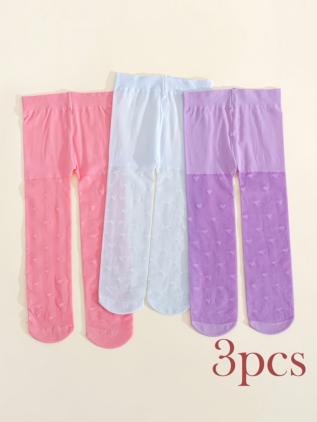 3 Pairs Toddler Girls Thin She – Tights Pantyhose Sheer recenzja i cena