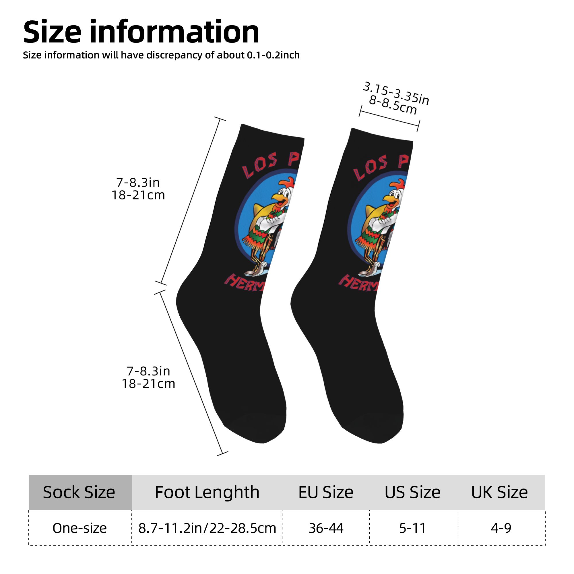 Custom Funny Los Pollos Herman – Dress Sock Men recenzja i cena