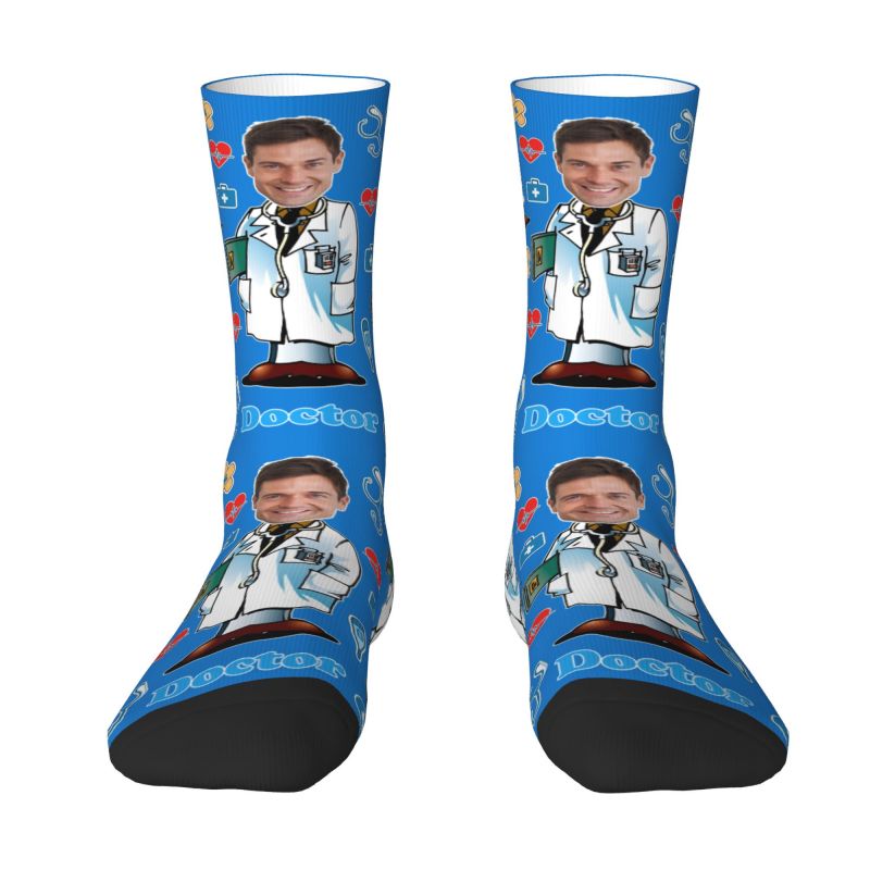 Doctor Custom Men Women Crew S – Dress Sock Men recenzja i cena