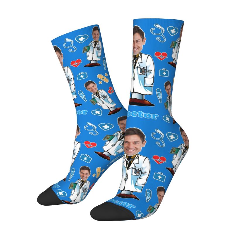 Doctor Custom Men Women Crew S – Dress Sock Men recenzja i cena